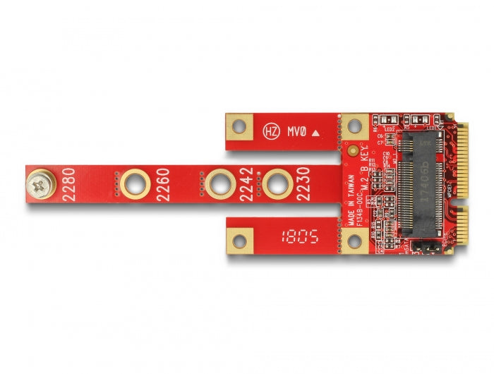 Delock Konverter Mini PCIe > M.2 Key B Slot + Micro SIM Slot