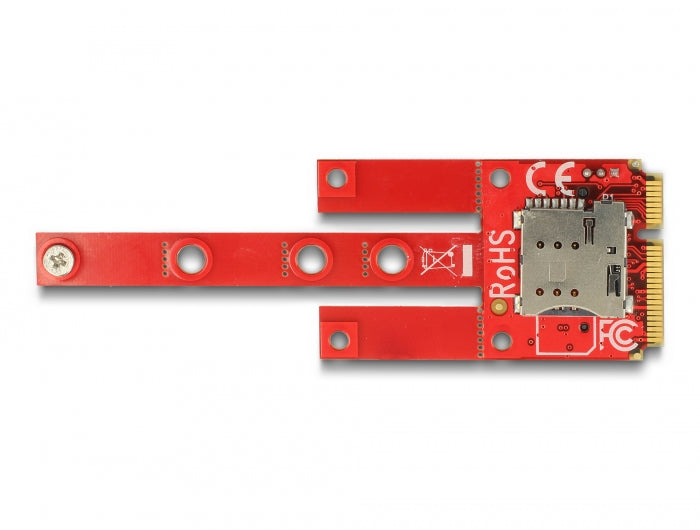 Delock Konverter Mini PCIe > M.2 Key B Slot + Micro SIM Slot