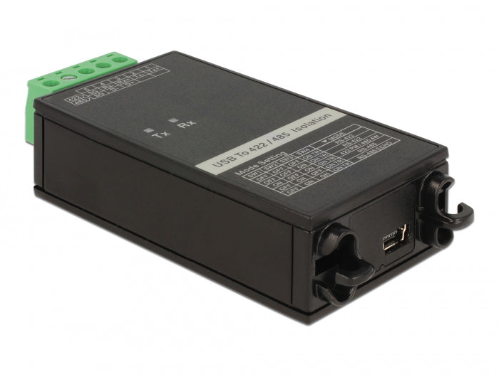 Delock Konverter USB 2.0 > Seriell RS-422/485 mit 3 kV Isolation