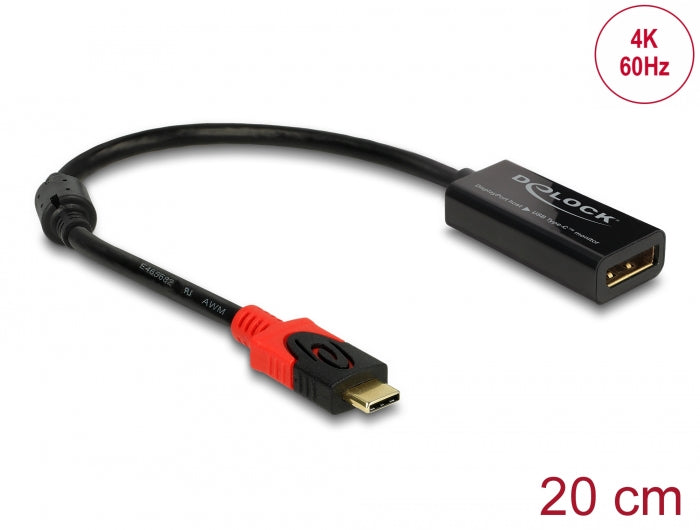 Delock DisplayPort Adapter für einen USB Type-C™ Monitor 4K 60 Hz