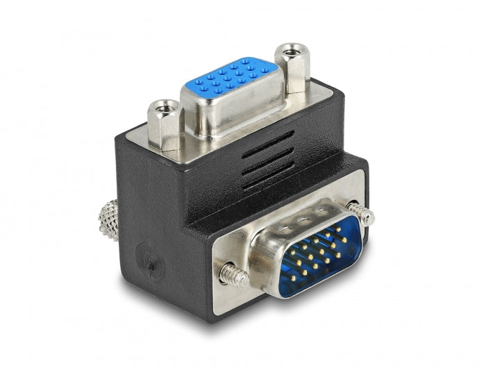 Delock Adapter VGA Stecker zu Buchse 270° gewinkelt