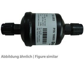 Ölfilter DEKA DO-053, 5/8" UNF a/a max. 46bar, L128mm, Mesh 0,15mm