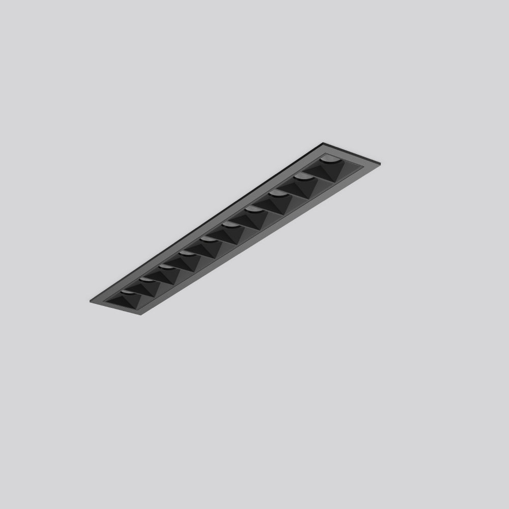 RZB LED-Deckeneinbauleuchte 25W 4000K sw BeamLine Slim 641328.003.2 2200lm Konv