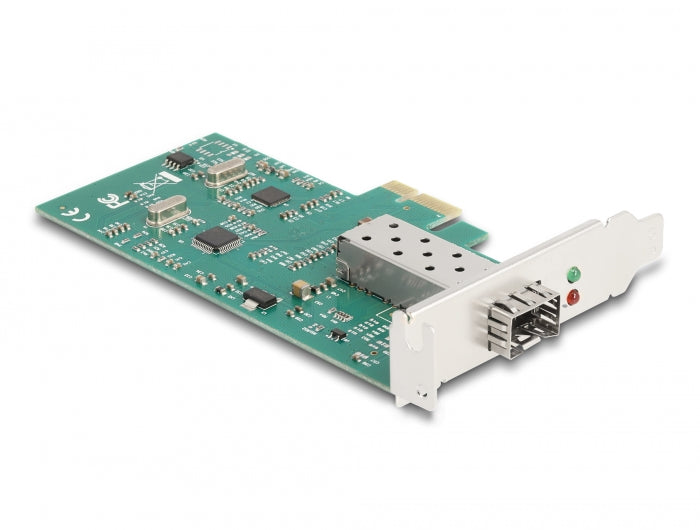 Delock PCI Express x1 Netzwerkkarte 100Base-FX LAN 1 x SFP RTL