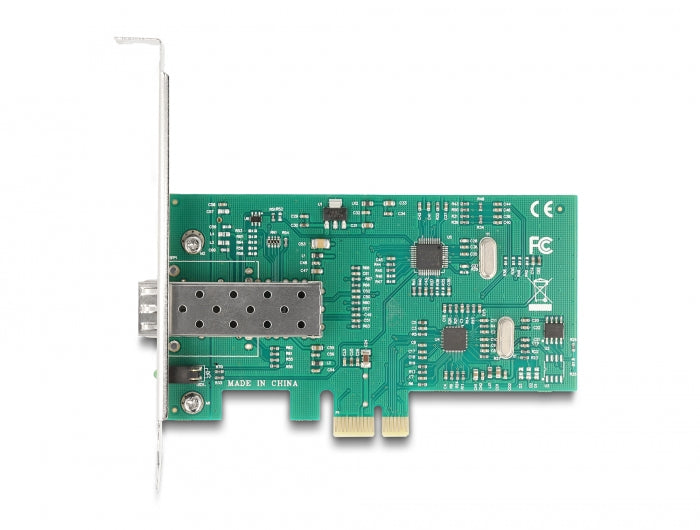 Delock PCI Express x1 Netzwerkkarte 100Base-FX LAN 1 x SFP RTL