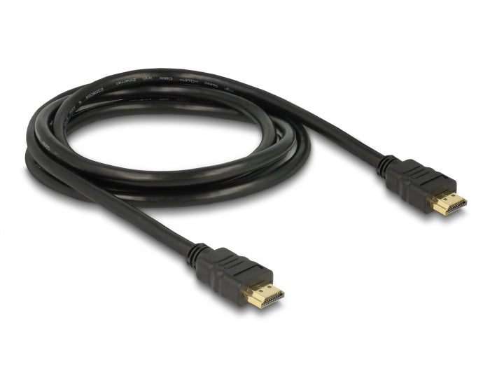 Delock Kabel High Speed HDMI mit Ethernet – HDMI A Stecker > HDMI A Stecker 4K 2,0 m