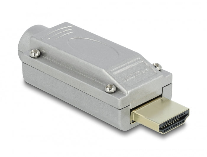 Delock HDMI-A Stecker zu Terminalblock mit Metall Gehäuse