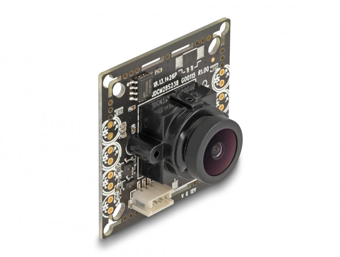Delock Analoges CVBS Kameramodul mit HDR 2,1 Megapixel 130° V8 Fixfokus