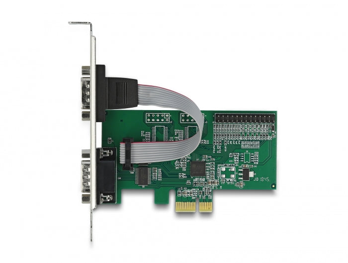 Delock PCI Express x1 Karte zu 2 x Seriell RS-232 + 1 x Parallel