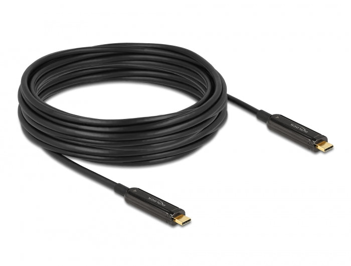 Delock Aktives Optisches USB-C™ Video Kabel 4K 60 Hz 10 m