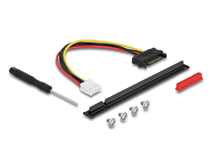Delock M.2 Key M zu PCIe x16 NVMe Adapter mit 20 cm Kabel