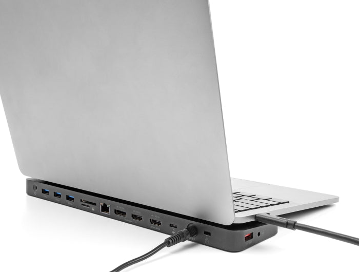 Delock USB Type-C™ Triple Display Dockingstation mit DisplayLink® 4K / USB 5 Gbps / LAN / SD / Audio / PD 80 W