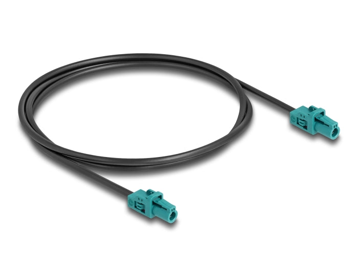 Delock Kabel Mini FAKRA Z Buchse single zu Mini FAKRA Z Buchse single A-Typ