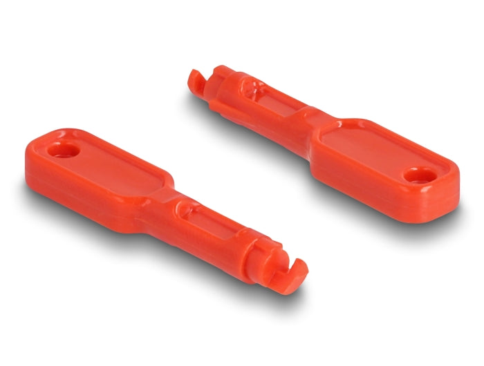 Delock RJ45 Port Blocker Set für RJ45 Buchse 10 Stück