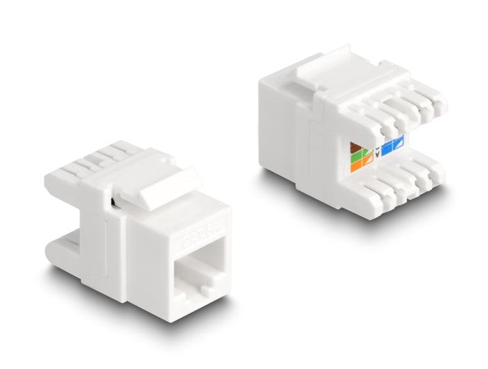 Delock Keystone Modul RJ45 Buchse zu LSA Cat.6A werkzeugfrei mini