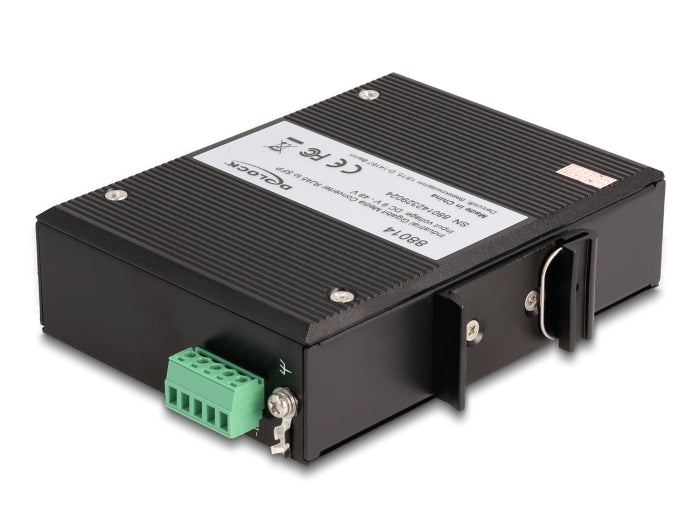 Delock Industrie Gigabit Medienkonverter RJ45 zu SFP für Hutschiene
