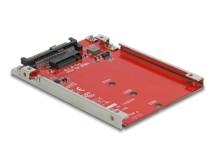 Delock 2.5″ Konverter U.2 SFF-8639 > M.2 NVMe Key M - 7 mm