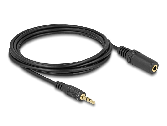 Delock Verlängerungskabel Audio Klinke 3,5 mm Stecker / Buchse 3 m