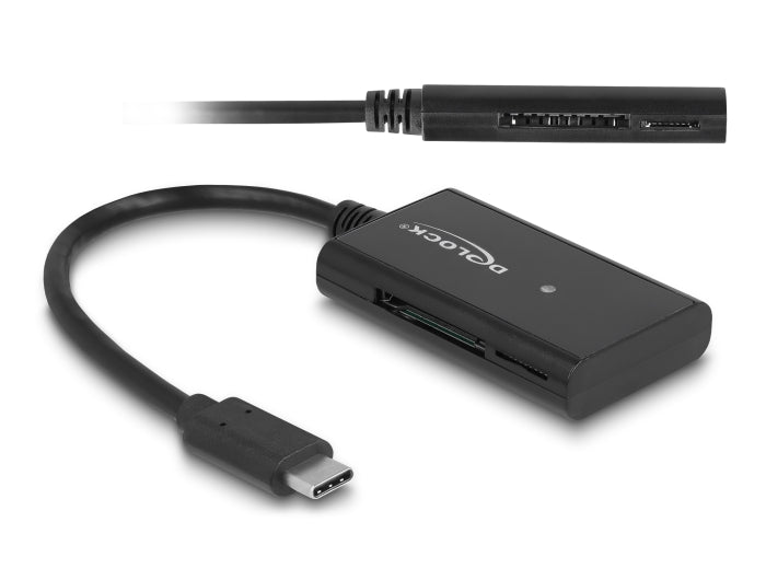 Delock USB 5 Gbps Card Reader USB Type-C™ Stecker 4 Slots