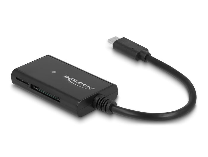 Delock USB 5 Gbps Card Reader USB Type-C™ Stecker 4 Slots
