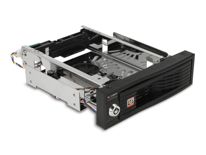 Delock 5.25″ Wechselrahmen für 1 x 3.5″ SATA HDD