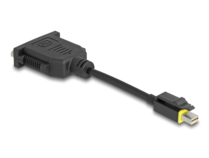 Delock Mini DisplayPort 1.1 zu DVI Adapter mit Einrastfunktion Passiv
