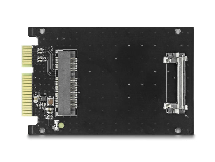 Delock SATA 22 Pin Stecker zu mSATA Slot Adapter