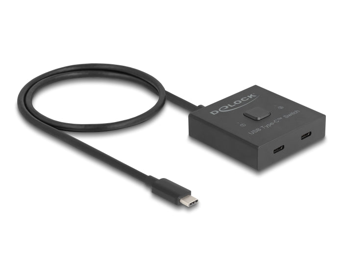 Delock USB 10 Gbps USB Type-C™ Switch 2 auf 1 bidirektional 8K