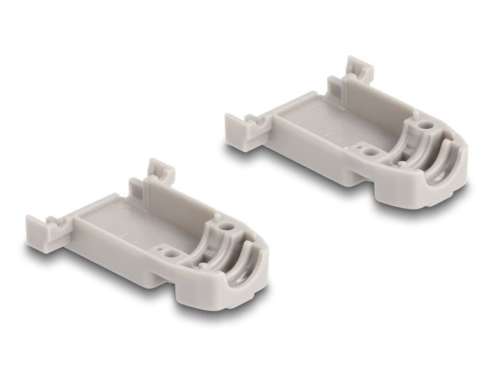 Delock Gehäuse für D-Sub 9 Pin Stecker / Buchse mit Gummidichtungen