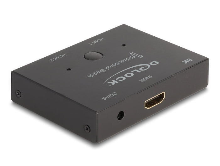 Delock HDMI 2 - 1 Switch bidirektional 8K 60 Hz