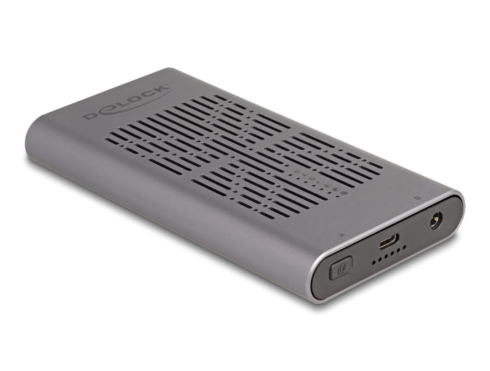 Delock Externes USB 20 Gbps Gehäuse für 2 x M.2 NVMe PCIe SSD mit USB Type-C™ Buchse und Klon Funktion
