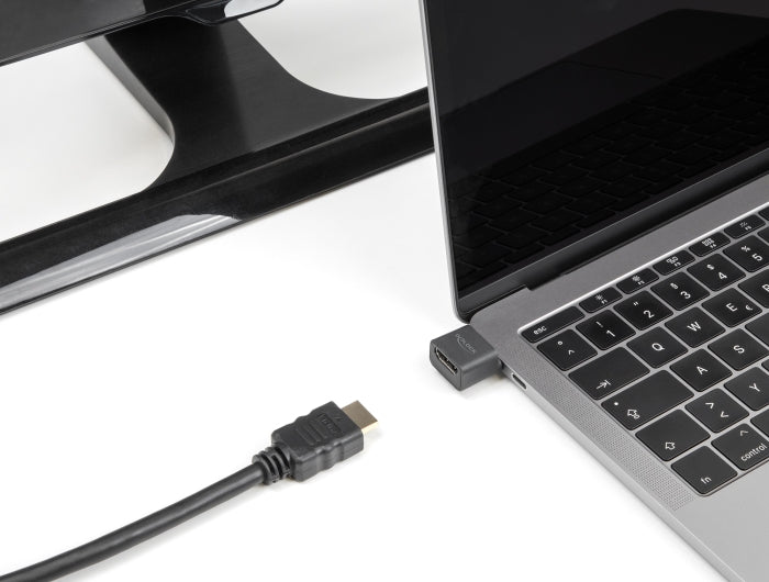 Delock Mini Adapter USB Type-C™ Stecker zu HDMI Buchse (DP Alt Mode) 4K
