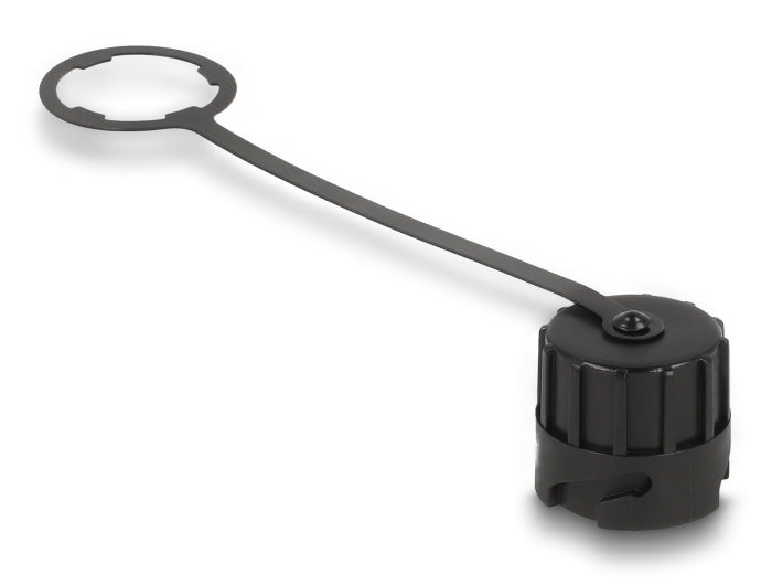 Schutzkappe für Delock RJ45 Stecker 67049 IP68 staub- und wasserdicht schwarz