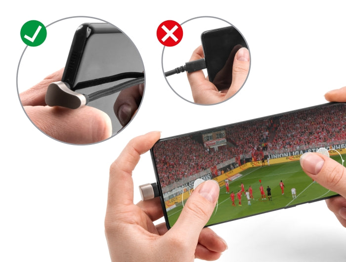 Delock Daten- und Ladekabel USB Type-C™ zu Lightning™ für iPhone™ und iPad™ 180° gewinkelt 1 m MFi