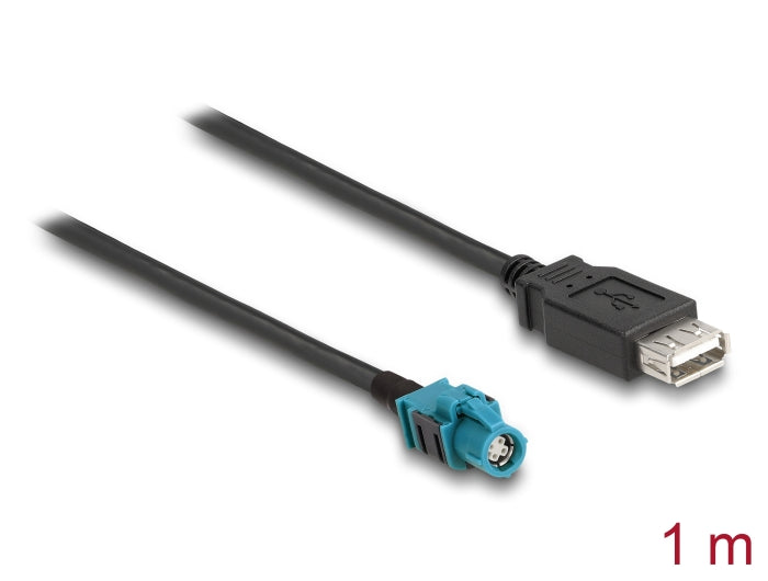 Delock Kabel HSD Z Buchse zu USB 2.0 Typ-A Buchse 1 m