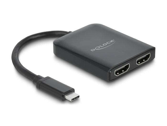 Delock USB Type-C™ Splitter (DP Alt Mode) zu 2 x HDMI MST / VXP