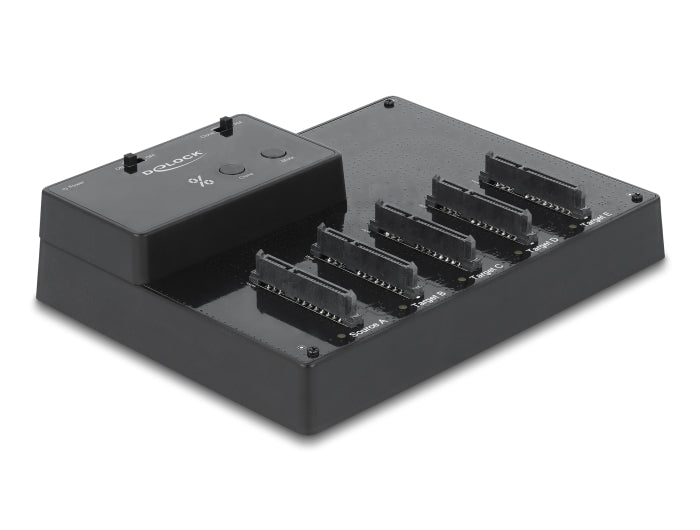 Delock USB 5 Gbps Docking- und Klonstation für 5 x 2.5″ SATA HDD / SSD