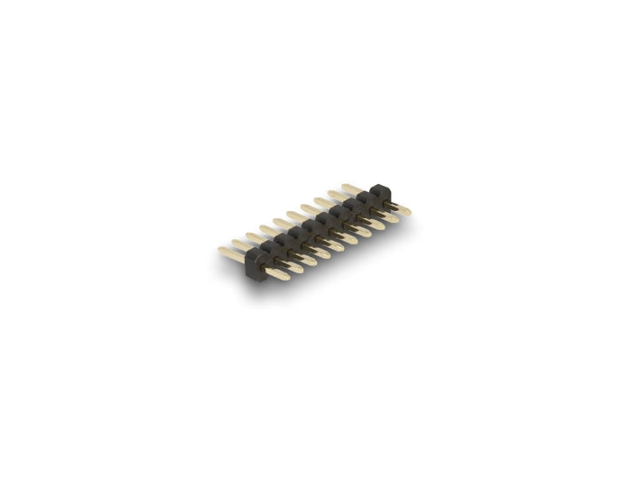 Delock Stiftleiste 10 Pin, Rastermaß 1,27 mm, 1-reihig, gerade, 5 Stück