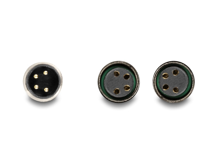Delock M8 Y-Splitter A-kodiert 4 Pin 1 x Stecker zu 2 x Buchse Parallelschaltung