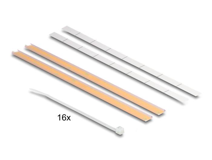 Delock 19″ D-Typ Patchpanel mit Entlastungsschiene 16 Port 1 HE schwarz