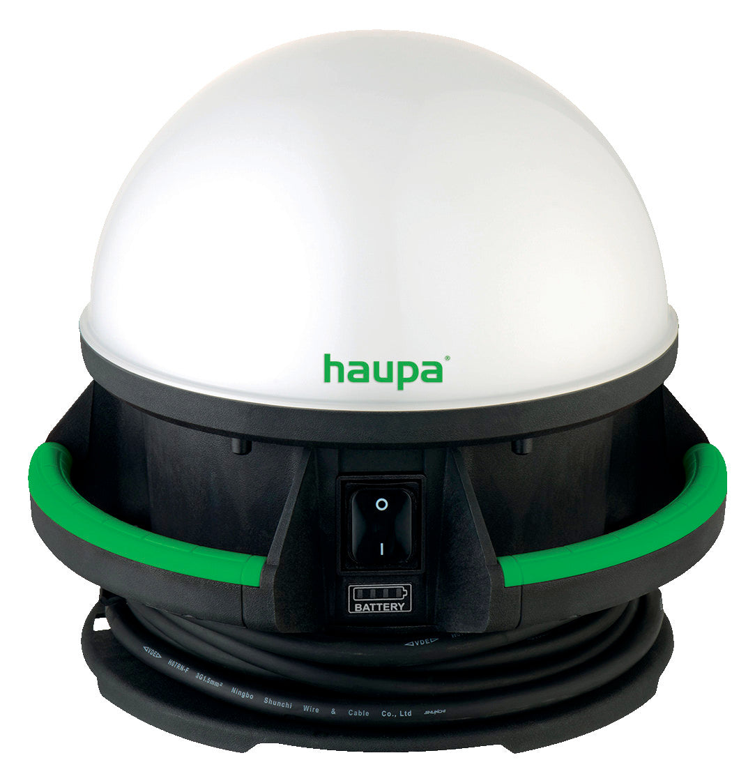 HAUPA LED-Bauleuchte 50W 6500K 4000lm HUPlight 130360 IP54 Kst m.Steckd