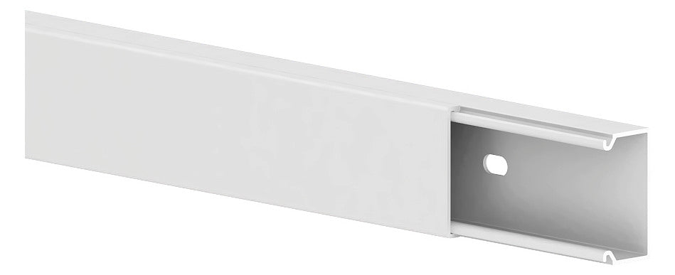 GGK Leitungsführungskanal Kst aws unbeh LFG 15x30 17x30x2000mm RAL9010