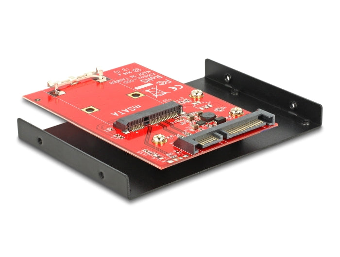 Delock Konverter SATA 22 Pin > mSATA full size mit 3.5″ Rahmen