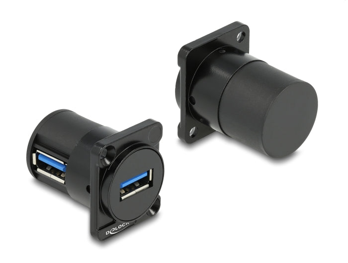 Delock D-Typ Modul USB 5 Gbps Typ-A Buchse zu Buchse 90° gewinkelt