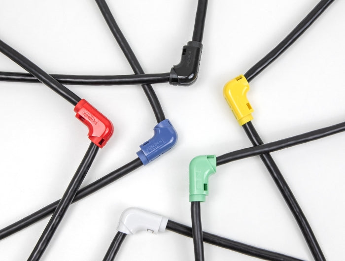 Delock Kabel Clips zum Abwinkeln 12 Stück farblich sortiert