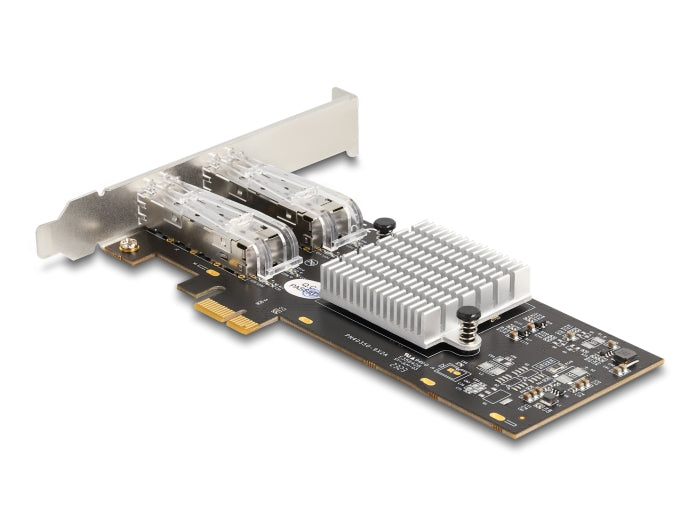 Delock PCI Express x1 Netzwerkkarte Gigabit LAN 2 x SFP i350