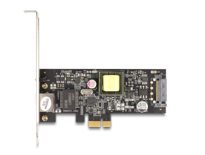 Delock PCI Express x1 Netzwerkkarte 2,5 Gigabit LAN 1 x RJ45 mit PoE+ i225