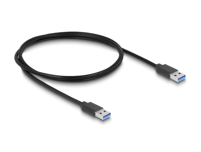Delock Externer USB 5 Gbps 4 Port Hub 2 x USB Typ-A und 2 x USB Type-C™ mit Feststellschraube