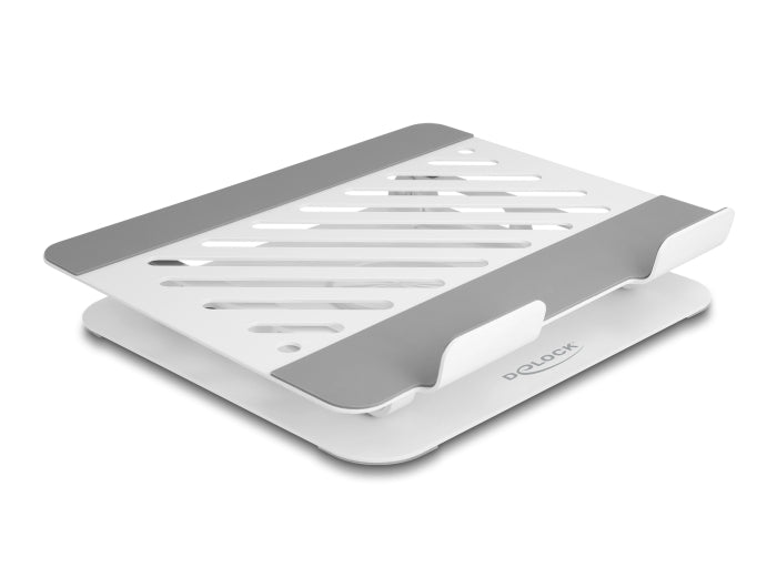 Delock Tablet und Notebook Standhalterung verstellbar Aluminium - 360° drehbar