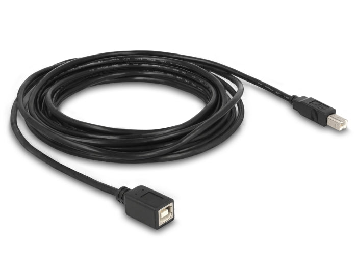 Delock Verlängerungskabel USB 2.0 B Stecker > B Buchse 5 m
